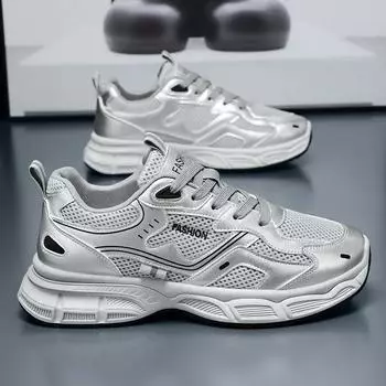 39-44 Новые повседневные кроссовки для мужчин на открытом воздухе, роскошные дизайнерские теннисные туфли для мужчин на платформе, нескользящие 39 бежевый