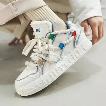 39-44 Повседневная модная обувь для досок, мужская нишевая модель, корейская версия, весна-осень, новая студенческая спортивная модная обувь 39