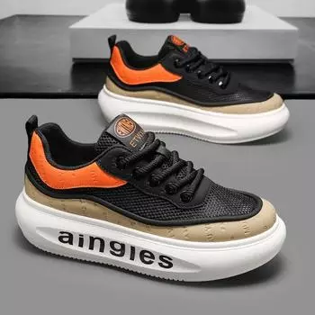 39-44 Уличная мужская обувь Luxus Designer Tnis Masculino Повседневные кроссовки для мальчиков на платформе Теннис Бег Мода Бесплатная доставка 39 чёрный