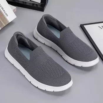 39-45 Large Size Foreign Trade 2024 New Men s Shoes Elderly Shoes Sleeve Large Women s Shoes Mom Shoes Middle-aged Stepping 39 темно-синий