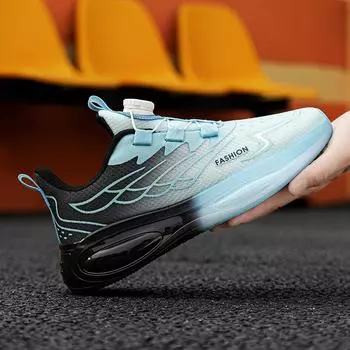 39-45 Модные вращающиеся кнопки Роскошные дизайнерские туфли для мужчин Кроссовки для мальчиков Повседневные беговые нескользящие теннисные туфли для мужчин Бесплатная доставка 39 чёрный