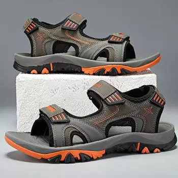 39-46 Летние мужские большие размеры для уличного альпинизма, спортивные пляжные сандалии, мужские сандалии 40 королевский синий