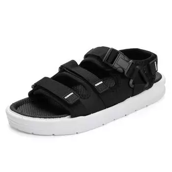 39-46 Модные мужские летние сандалии на платформе для отдыха на открытом воздухе сандалии для мальчиков повседневная нескользящая пляжная обувь мужские сандалии Luxus Бесплатная доставка 39 серый