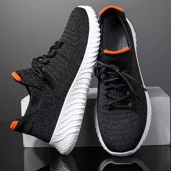 39-46 Уличная походная обувь. Летние виды спорта. Летающая ткацкая обувь. Летающая тканая обувь. Пациенты. Легкая обувь с мягкой подошвой. 39 красный