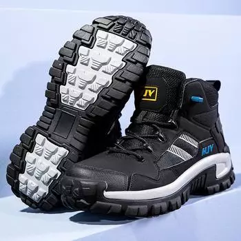39-47 Ботильоны мужские уличные осенние скальные туфли мужские ботинки зимние толстые туфли для мужчин 39 армия зеленый