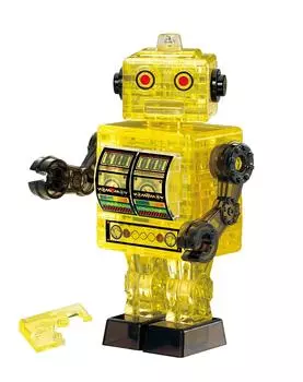 39-элементный кристальный пазл Tin Robot Yellow