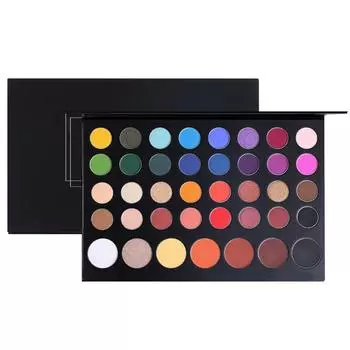 39 цветов палитры теней для век, стойкие пигменты, телесные дымчатые тени для век, макияж, мерцающая матовая косметика 39 color