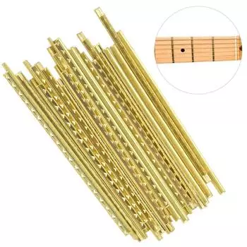 39-дюймовая классическая акустическая гитара, накладка на гриф из 19 латунных ладов, ширина проволоки 2,4 мм, новая