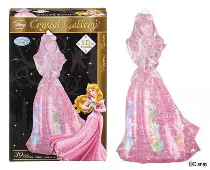 39 Piece Crystal Puzzle Sleeping Beauty Princess Aurora