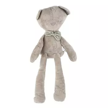 39см Младенец Удобная Мягкая Набивная Плюшевая Кукла Медведь Спокойная Игрушка для Сна Подарок для Детей (Белая бабочка) белый