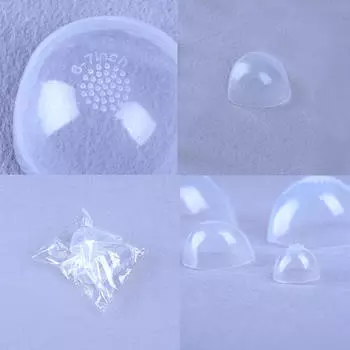 3-10-дюймовая силиконовая шапочка для парика для 1/3, 1/4, 1/6, 1/8, 1/12, крышка головы куклы BJD 04# 6-7inch