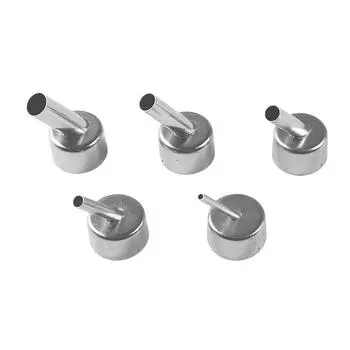 3-10 мм, 45 градусов, изогнутое угловое сварочное сопло, рукав для термофена, сопло для горячего воздуха, сопло для паяльной станции горячего воздуха 858/858D 3mm