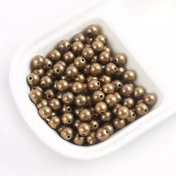 3-10 мм гладкие круглые бусины круглые бусины с прямым отверстием пластиковые бусины разделительные бусины браслеты своими руками бусины ожерелья ювелирные аксессуары 3Mm (300 pcs)