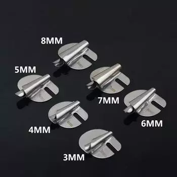 3-10 мм нержавеющая сталь швейная роликовая лапка для подгибки прочная прижимная лапка для швейной машины поделок своими руками аксессуары для подгибки 10mm