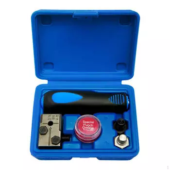 3/16 двойной инструмент для развальцовки съемный ручной автомобильный медный с ящиком для хранения автомобильный тормозной шланг