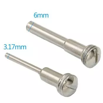 3,17/6 мм стальная оправка, винт с хвостовиком, отрезное колесо Dremel для вращающегося инструмента, электрическое шлифовальное лезвие, шатун, оправки, режущий диск, удлинитель 3.2mm