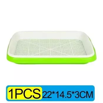 3/1PCS Plastic Grow Nursery Pots Vegetable Soilless Nursery Trays Seed Germination Tray Seedling Sprout Plate Garden Supplies