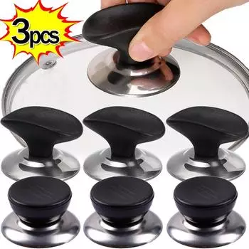 3/1pcs Universal Replacement Pan Lid Handle Pot Cap Hand Grip Knob Cover Cookware Pan Pot Lid Handle Kitchen Tools Accessories