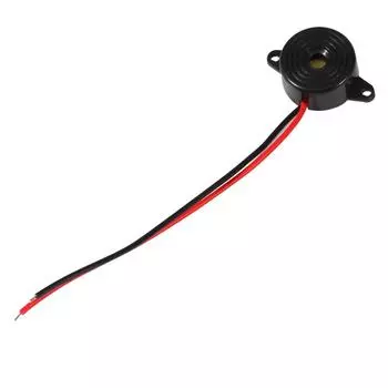 3-24 В пьезоэлектронный звуковой сигнал с непрерывным звуковым сигналом, длина кабеля 100 мм