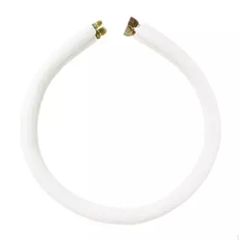 3.28 фута Медная трубка Комплект линий мини-сплит для кондиционирования воздуха с изоляцией 1 to 1.5P