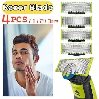 3/2/1 шт. сменные лезвия для электробритвы, лезвия, режущие аксессуары для бритвы Qp2520/Qp2523/Qp2530/Qp2630/Qp6510/Qp6520/Qp210/Qp50 1Pcs