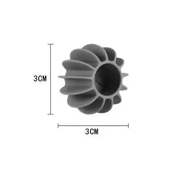 3/2/1PCS Silicone Magic Laundry Ball Reusable Clothes Hair Cleaning Tool Pet Hair Remover Washing Machine Cat Hair Catcher Laundry Ball 1pcs