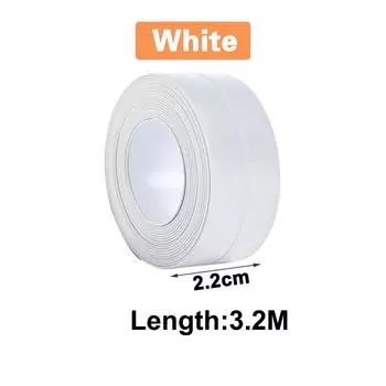 3,2 м уплотнительная лента для ванной, душа, раковины, ванной, герметизирующая лента, белая самоклеящаяся водонепроницаемая настенная лента из ПВХ для ванной комнаты, кухни 3.2m розовый