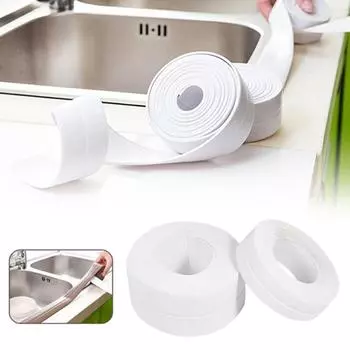 3,2 метра лента для герметизации швов в ванной и кухне, герметизирующая лента, устойчивая к плесени, самоклеящаяся лента для герметизации швов в ванной, герметик для плитки в душе, клей-герметик