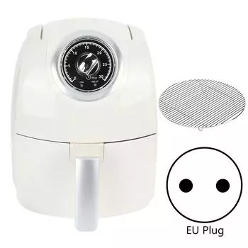 3.2L антипригарная электрическая фритюрница духовка безмасляная плита для жарки быстрого приготовления EU Plug 220V белый