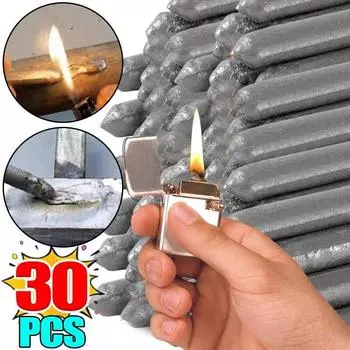 3/30 шт. низкотемпературные сварочные стержни из расплава меди, железа, припоя из нержавеющей стали для пайки алюминиевых ремонтных отверстий, набор агентов 3PCS