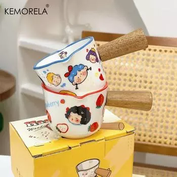 3,38 унции/100 мл итальянские керамические мерные чашки чашка для экстракции эспрессо чашка для переноса молока чашка со шкалой кухонные принадлежности красный