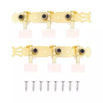 3+3 Акриловые Колки для настройки струн для классической гитары Колки для колков Золото