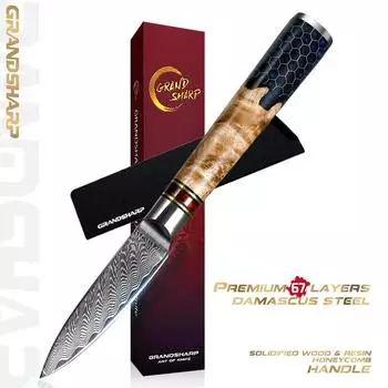 3,3-дюймовый VG10 японский нож для очистки овощей, резной нож из высокоуглеродистой стали, нож для очистки овощей, фруктов, ножи шеф-повара 3.3 inches