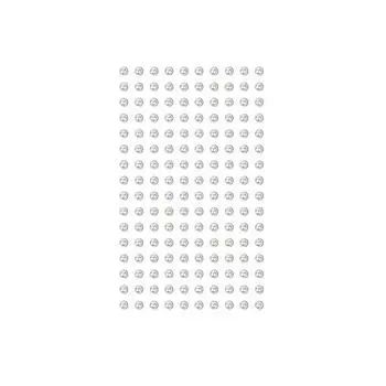 3/4/5/6/8/12 мм Стразы для дизайна ногтей Ограниченные жемчужины 3D Драгоценности Самоклеящиеся наклейки Вечеринка 6mm-160pcs