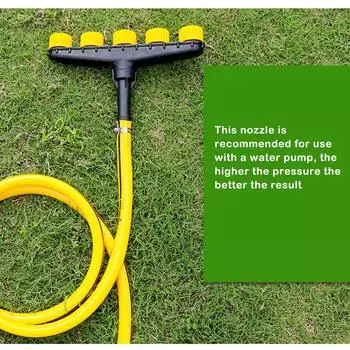 3/4/5/6-ходовой распылитель для сельского хозяйства, садовый разбрызгиватель для газона, орошение овощей, регулируемый инструмент для полива с большим расходом