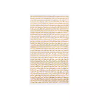 3/4/5/6mm Eyeliner Decals DIY Jewelry Stickers Party Nail Art Decoration Women Gold-4mm