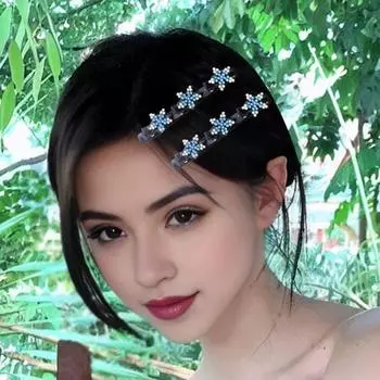 3/4/5 шт. сверкающие искусственные хрустальные камни плетеные заколки для волос двухслойные женские шпильки для волос противоскользящие зубцы инструменты для укладки волос