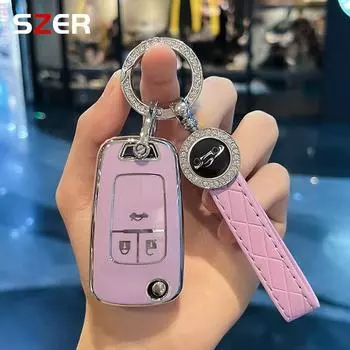 3/4 кнопки мягкий TPU автомобильный чехол для ключа чехол для Chevrolet Cruze Aveo Camaro Epica Lova Sail Spark Opel Astra Corsa
