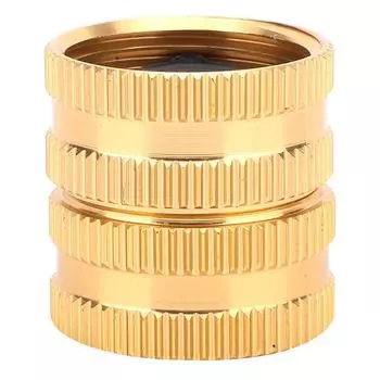 3/4 латунный шланговый кран-соединитель с резьбой для садовой водопроводной трубы с прокладкой