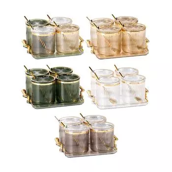 3/4 шт. бутылочки для специй с крышками, экономят место, легко моются, набор бутылочек для приправ, органайзер для соли, приправ, кухонный контейнер для приправ