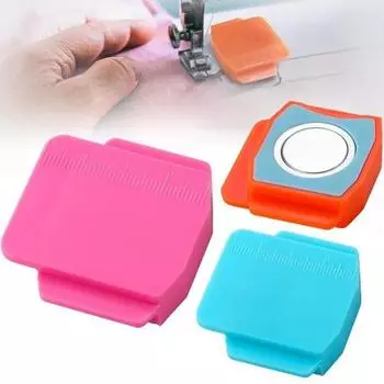 3/4 шт. Магнитный направляющий шов для швейной машины, универсальный направляющий шов со шкалой, полигональный направляющий шов для машинной подгибки 3pcs
