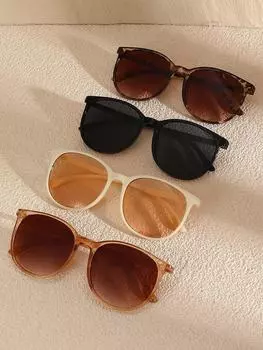 3/4 шт. Модные женские солнцезащитные очки Pentos в пластиковой оправе для мужчин, повседневные солнцезащитные очки, аксессуары для очков.