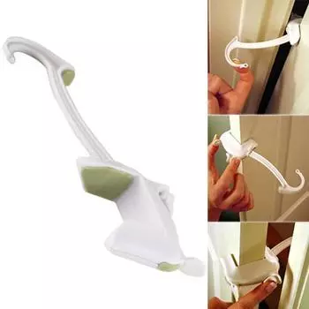 3/4 шт. Защитные устройства для дверных замков с ручками-рычагами, универсальный дизайн, быстрая установка, противозащемляющий дверной упор 3pcs