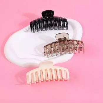 3/4 шт. Зажимы для волос «краб» 4 дюйма Нескользящие Большие заколки для волос для женщин Аксессуары для тонких волос Заколка Аксессуары для волос для девочек Подарки