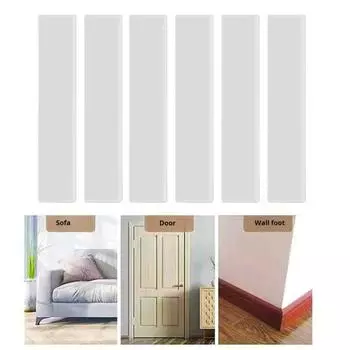 3/4 упаковки, защитная лента для дверей от царапин для собак, кошек, защитная лента для дверной панели, мебели, кошек 3pcs