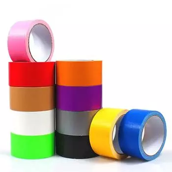 3/4CM *10M Muti-Color Adhesive Tape High Viscosity Sealing Tape BOPP Carton Packaging Tape DIY Home Decoration Mounting Tape 3CMx10M красный