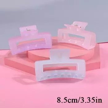 3/4PCS Women Girls Hair Claws Clips Black Cofee Large Claw Clips Ponytail Hairpin Crab Barrette Fashion Hair Accessories Gifts