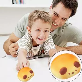 3.54 Inch Super Decompression Toy - Squeezing Toy With Slow Decompression Cute Cartoon Squeezing One Size