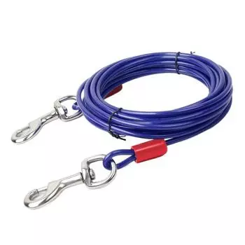 3/5/10 Meter Double Head Leash Heavy Duty Dog Outdoor Supplies Camping/Hiking /Park 3m