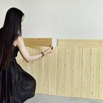 3/5/10 шт. 3D кирпичный узор, настенные панели, наклейки, обои, сделай сам, водонепроницаемые для гостиной, спальни, кухни, фон, украшение стены 70x70 см 3Pcs 70*70cm